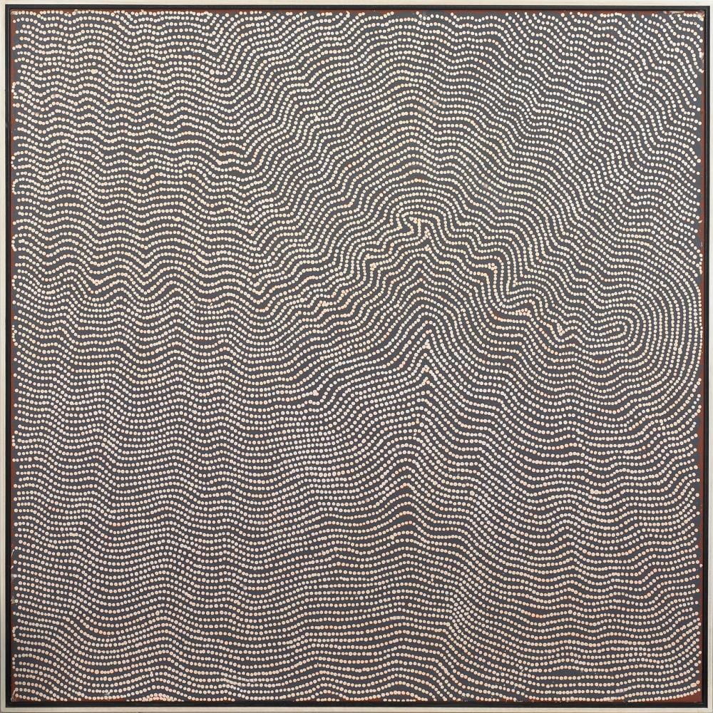 Tjapangati Charlie comparable auction result: charlie tjapangati born circa 1949 untitled 2002