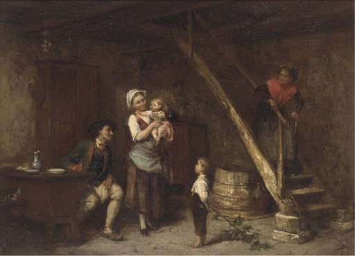 Léon Emile Caille comparable auction result: l on emile caille french 1836 1907