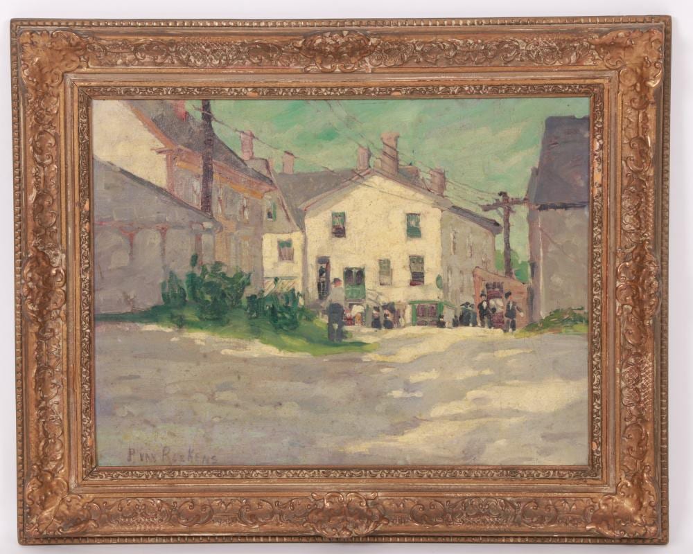 Paulette van Roekens comparable auction result: paulette van roekens a sun flecked street