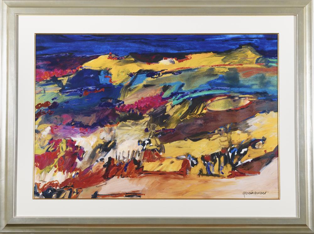 Cecilia Garcia Amaro comparable auction result: cecilia garcia amaro mexican born 1953 baja mar limited edition giclee on paper numbered 275 of an edition of 275 framed not exa