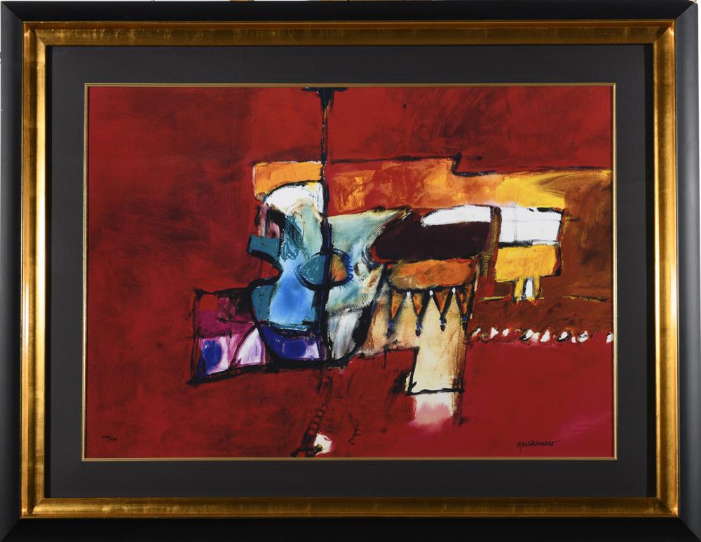 Cecilia Garcia Amaro comparable auction result: cecilia garcia amaro mexican born 1953 al sol del vino limited edition giclee on paper numbered 175 of an edition of 175 hand sig