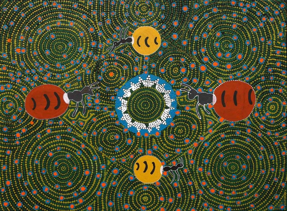 Mary Ross comparable auction result: mary ross honey ant dreaming