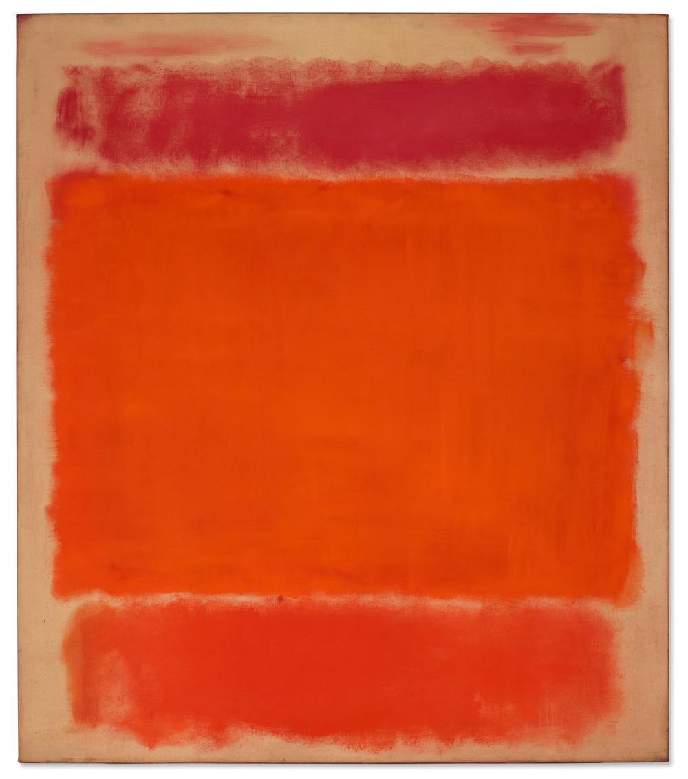 Mark Rothko (1903-1970) No. 1 oil on canvas 69 x 60 in. (175.3 x 152.4 cm.) comparable sale