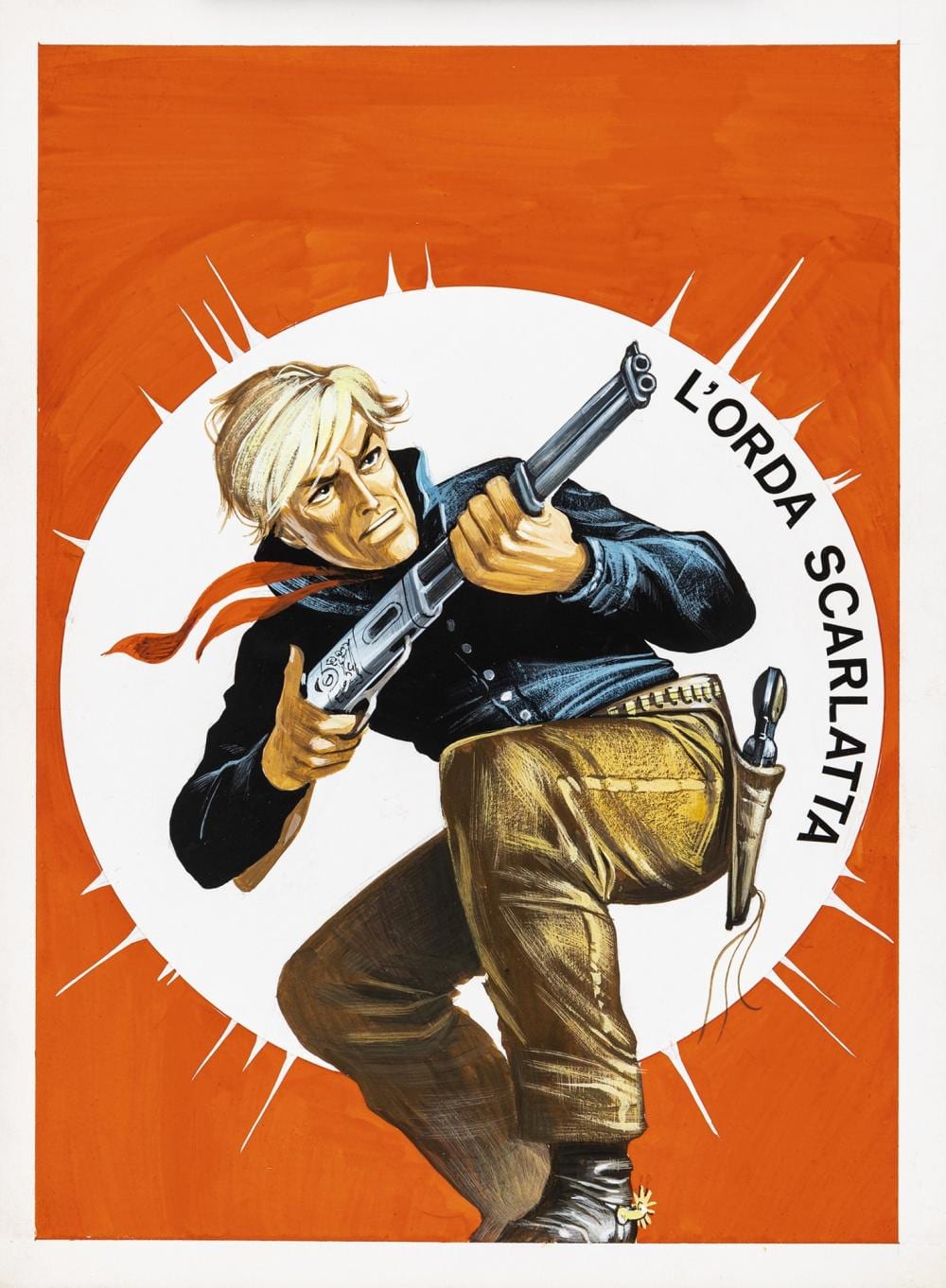 Luigi Corteggi comparable auction result: luigi corteggi el gringo l orda scarlatta 1967