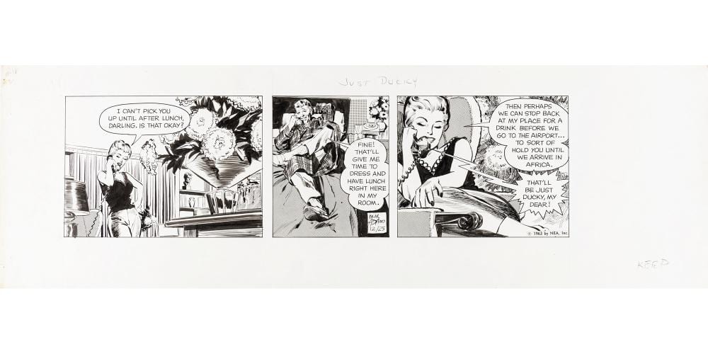 Neal Adams comparable auction result: neal adams ben casey just ducky 1963