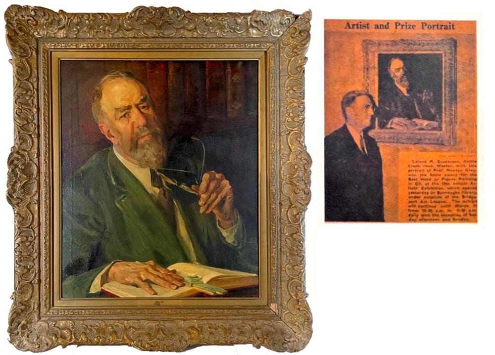 Lealand R Gustavson comparable auction result: leland gustavson 1894 1966