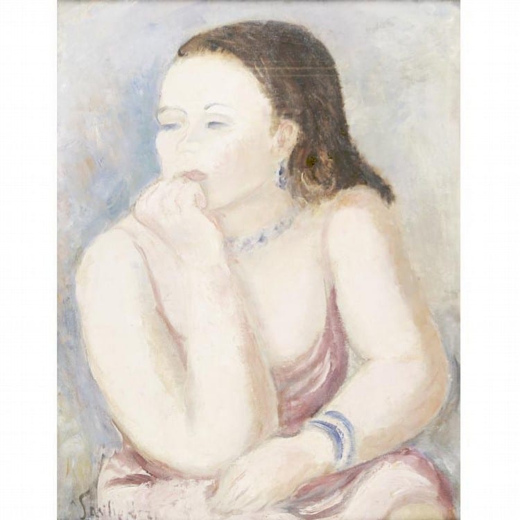 nicholas vasilieff 1892 1970 female figure · Sotheby's · 2005-06-21 Nikolaj Ivanovic (1892) Vasil'ev comparable auction result: nicholas vasilieff 1892 1970 female figure