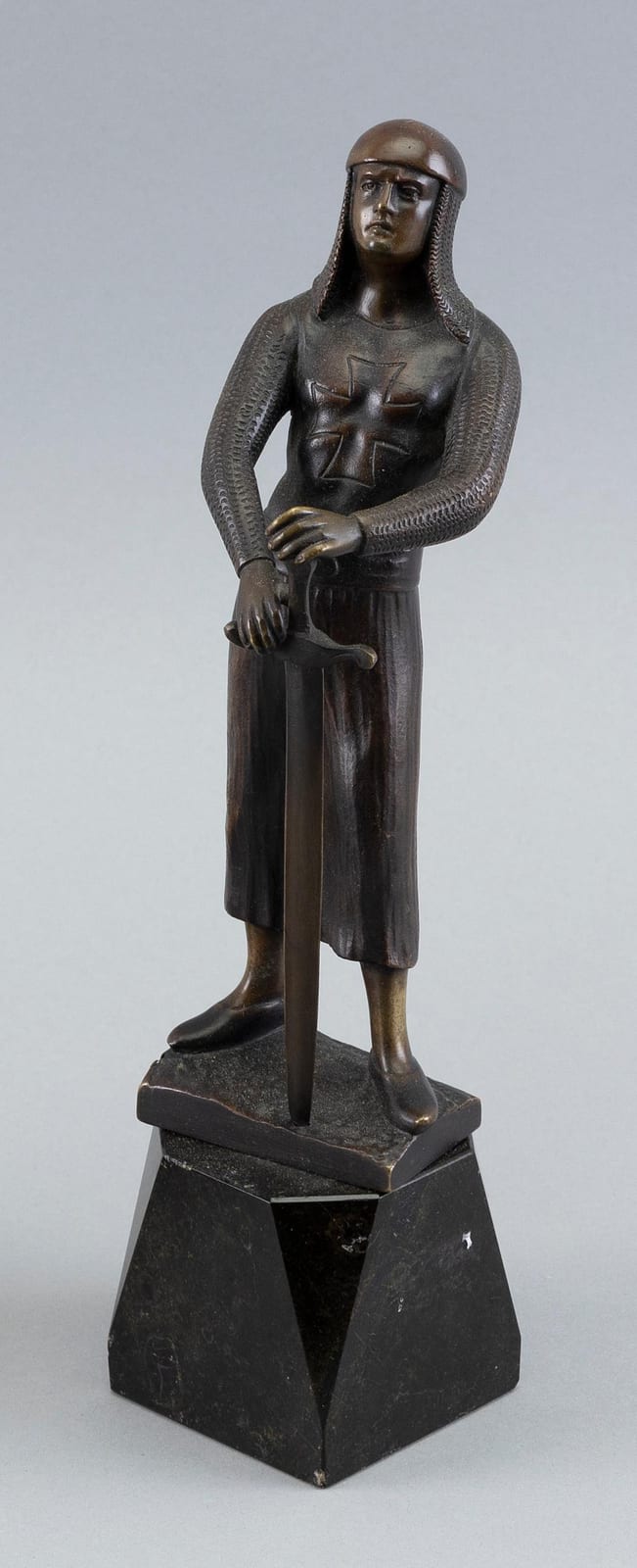 Alfred Moret comparable auction result: alfred moret germany 1853 1913 le croiset bronze height 10 75