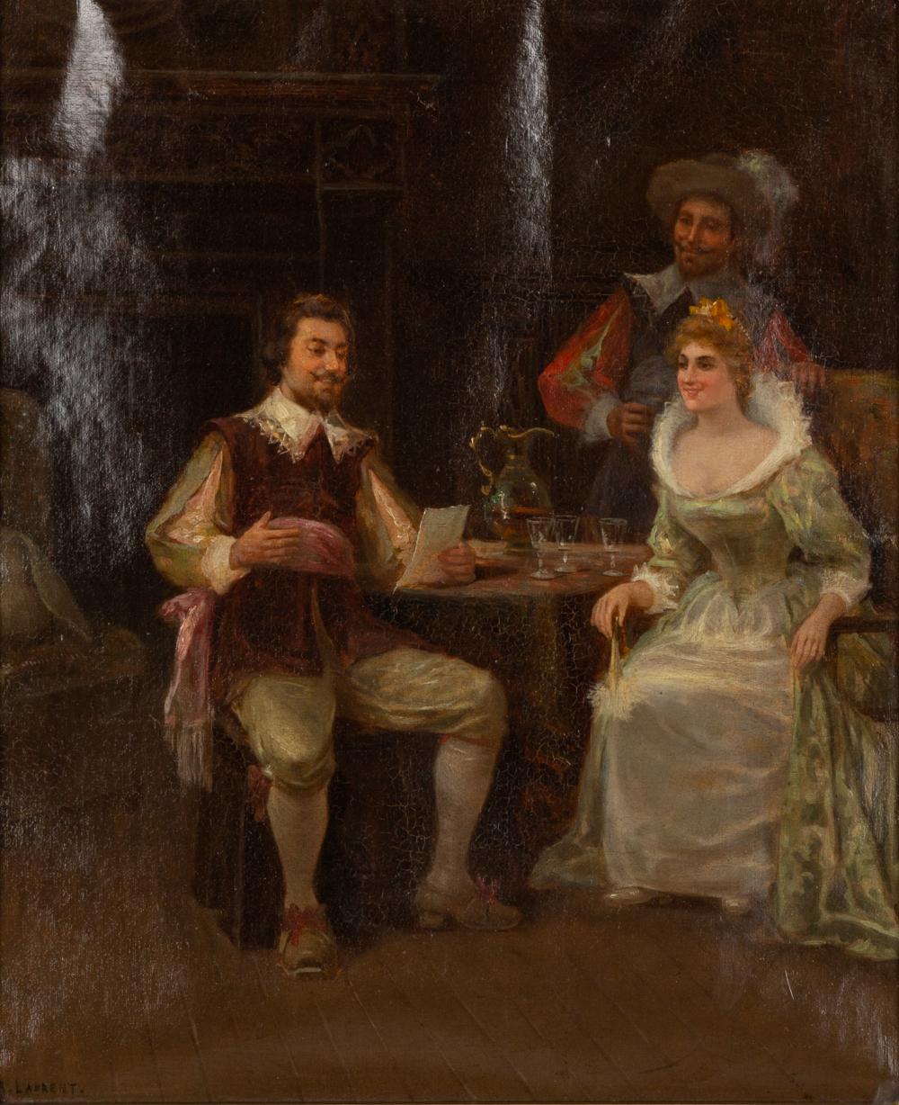 A. Laurent comparable auction result: a laurent interior scene