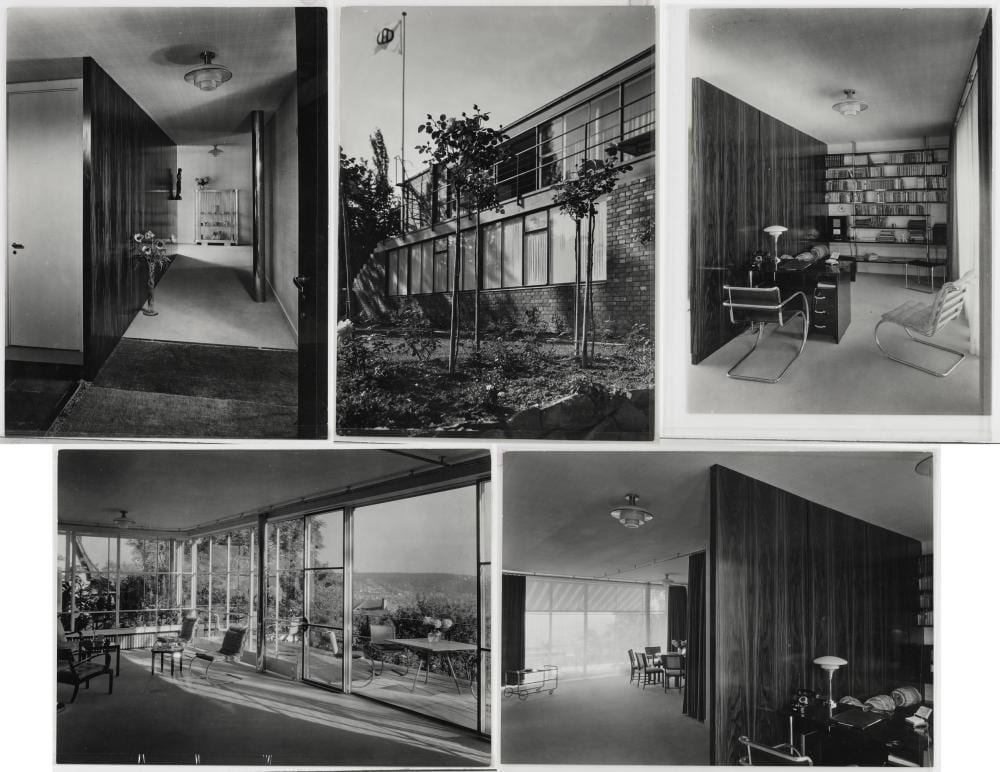 Adolf Lazi comparable auction result: adolf lazi 5 photographs house stuttgart