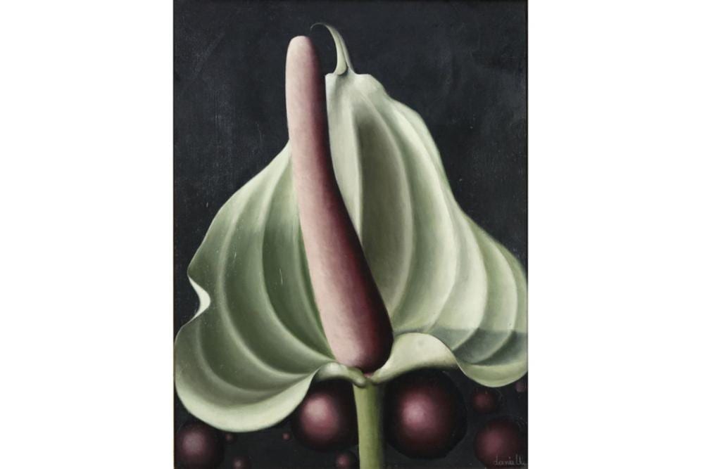 Danielle comparable auction result: danielle 1944 danielle 1944 alias danielle de fays olieverfschilderij op doek met een typisc