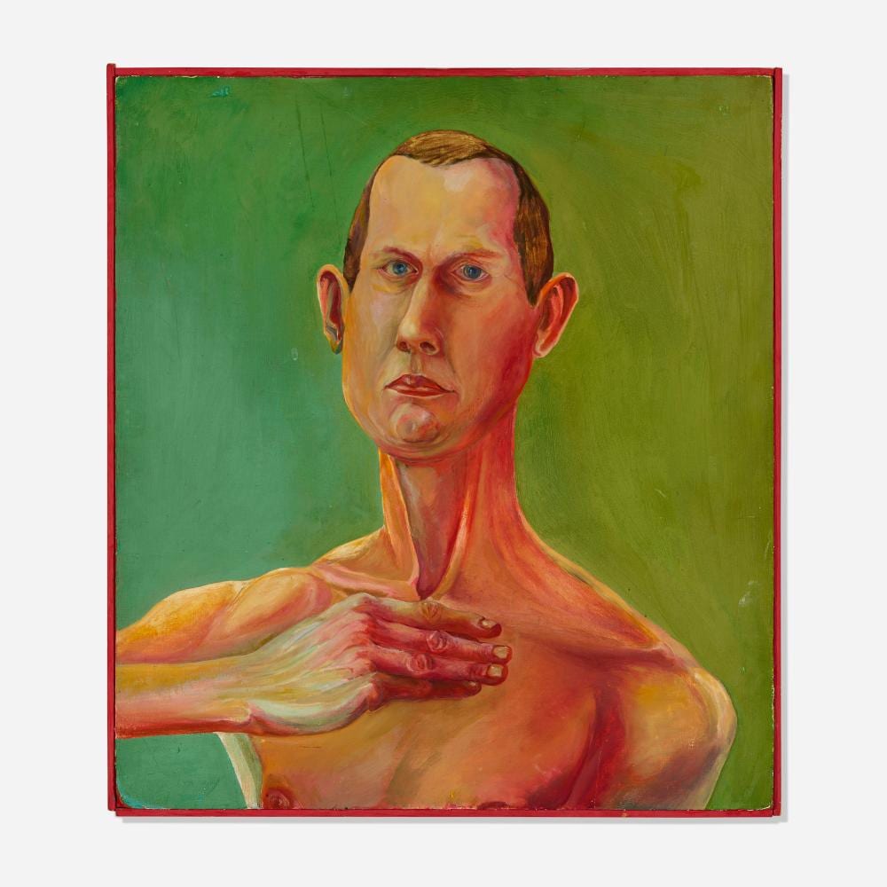 Lance Richbourg comparable auction result: lance richbourg self portrait