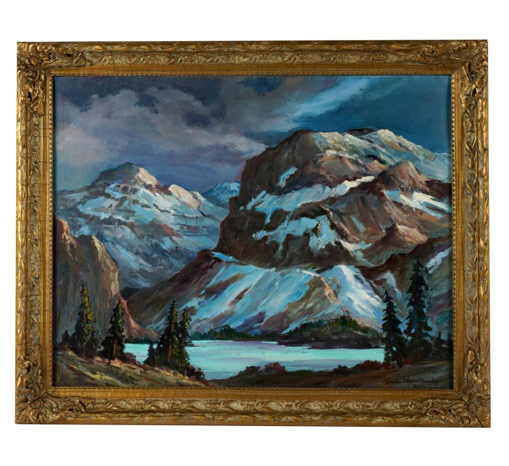 Chester Glenn Murphy comparable auction result: chester glenn murphy 1907 1997 mountain landscape