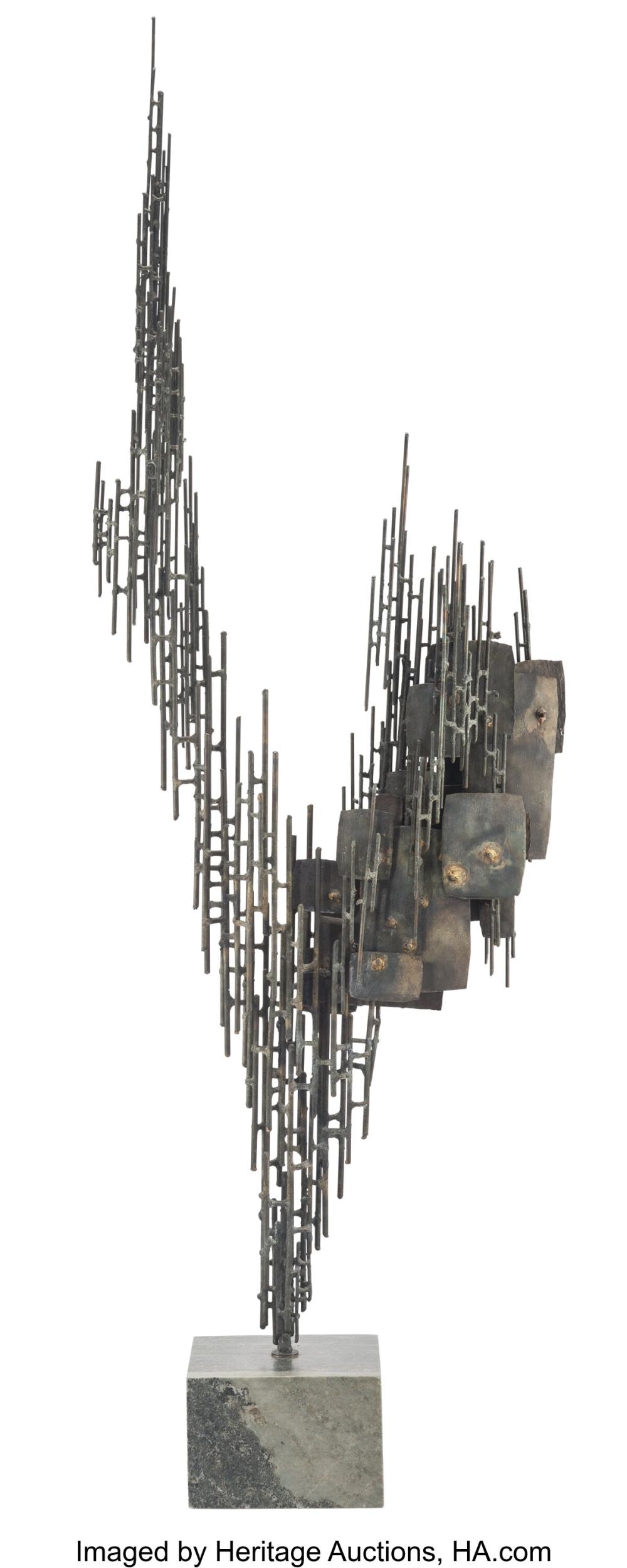 Harold Cousins comparable auction result: harold cousins american 1916 1992 untitled composition gothic plaiton type