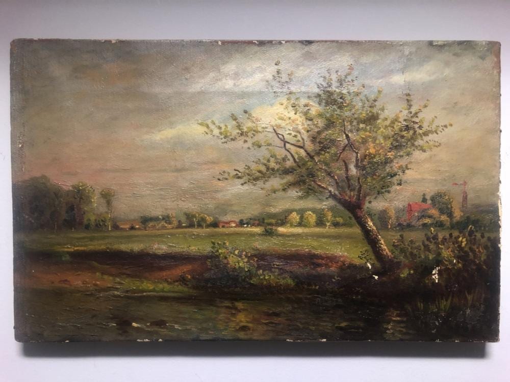 Dwight Williams comparable auction result: dwight williams signed oil on canvas landscape