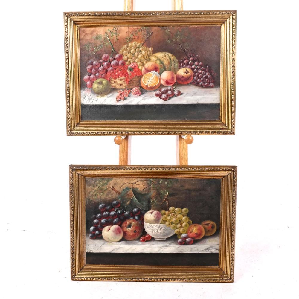 a milne pair of oil paintings · Roland Auctions NY · 2022-04-23 A. Milne comparable auction result: a milne pair of oil paintings