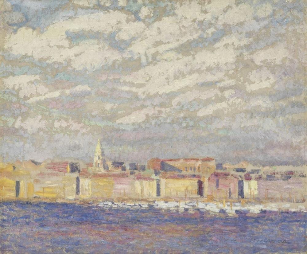 Augustin Carrera comparable auction result: augustin carrera 1878 1952 paysage en bord de mer huile sur toile sign e 54x65 cm