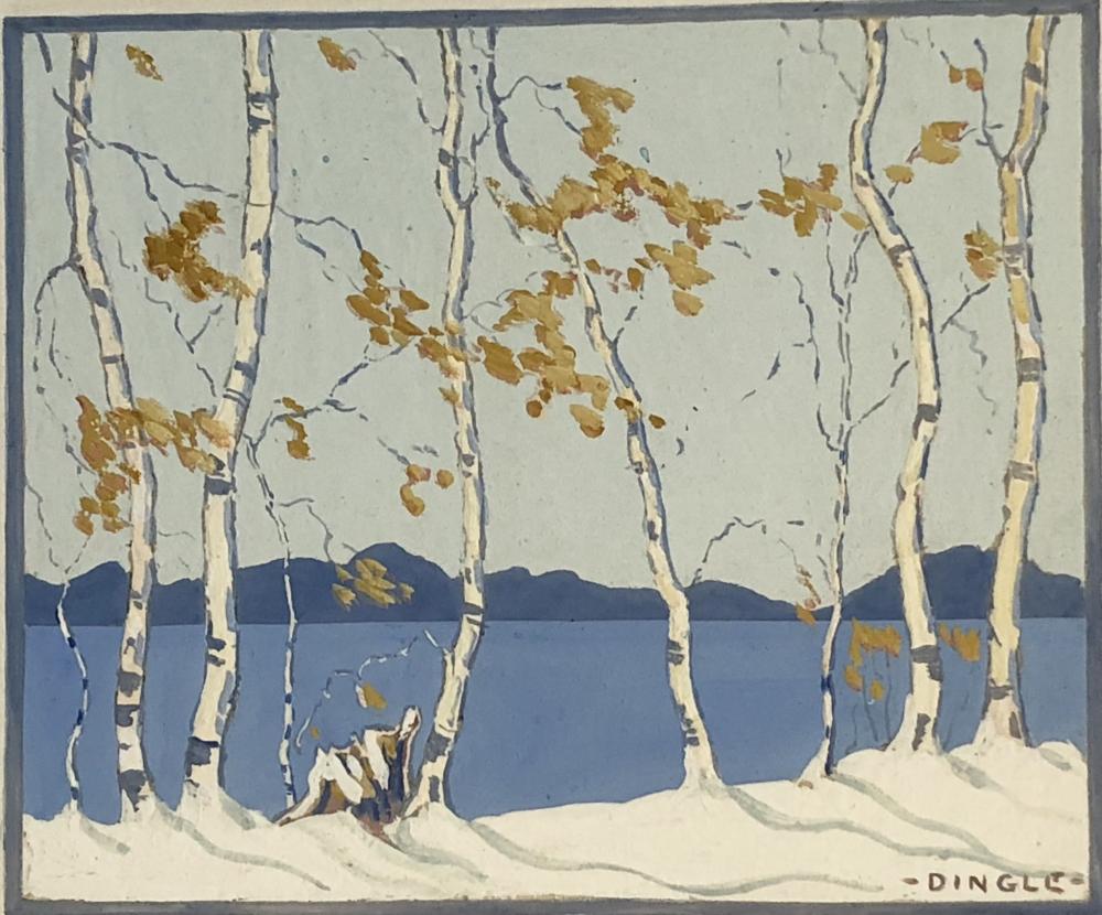 Adrian Dingle comparable auction result: adrian dingle canadian 1911 1974 landscape
