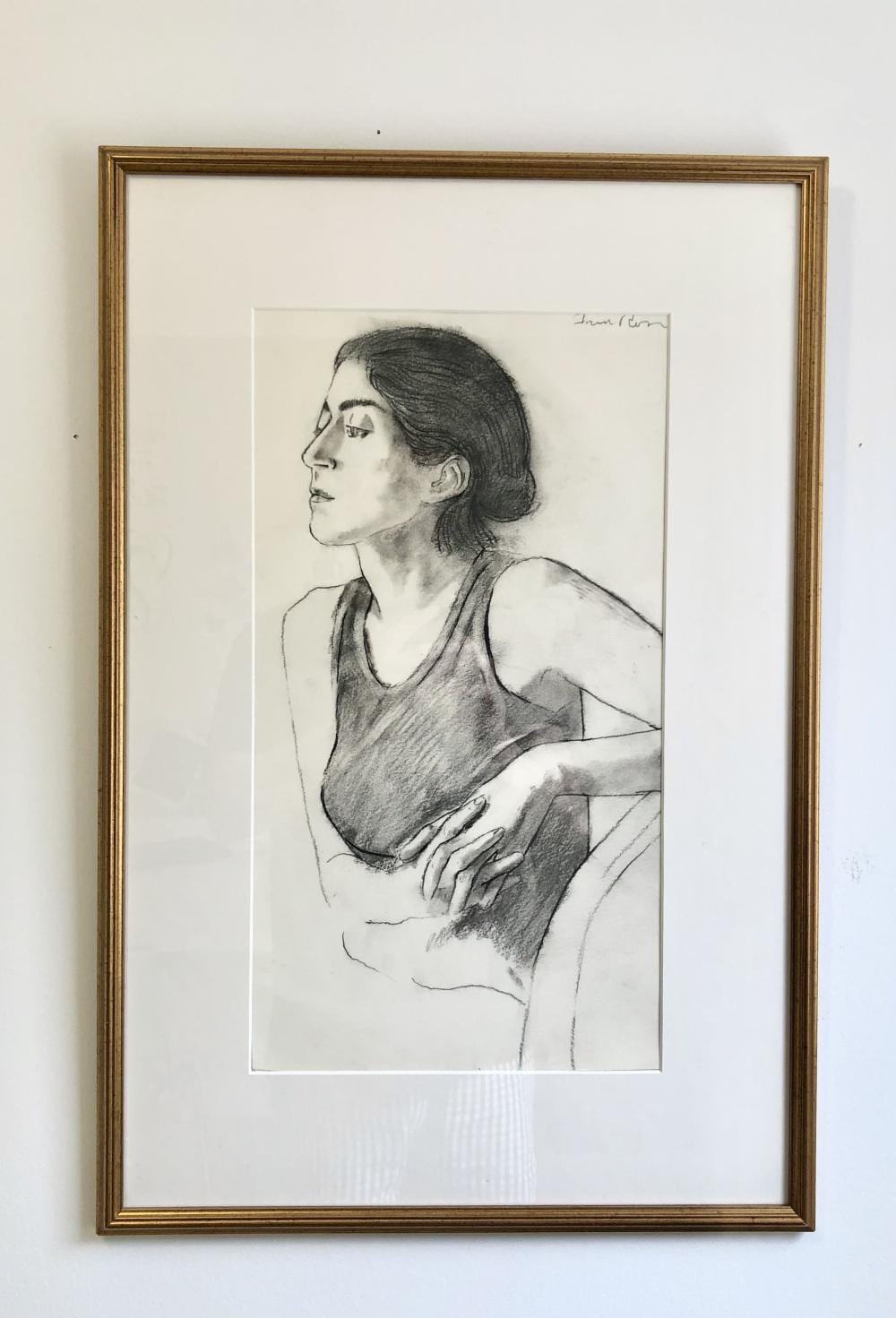 Frederick Joseph Ross comparable auction result: fred ross canadian 1927 2014 untitled seated woman