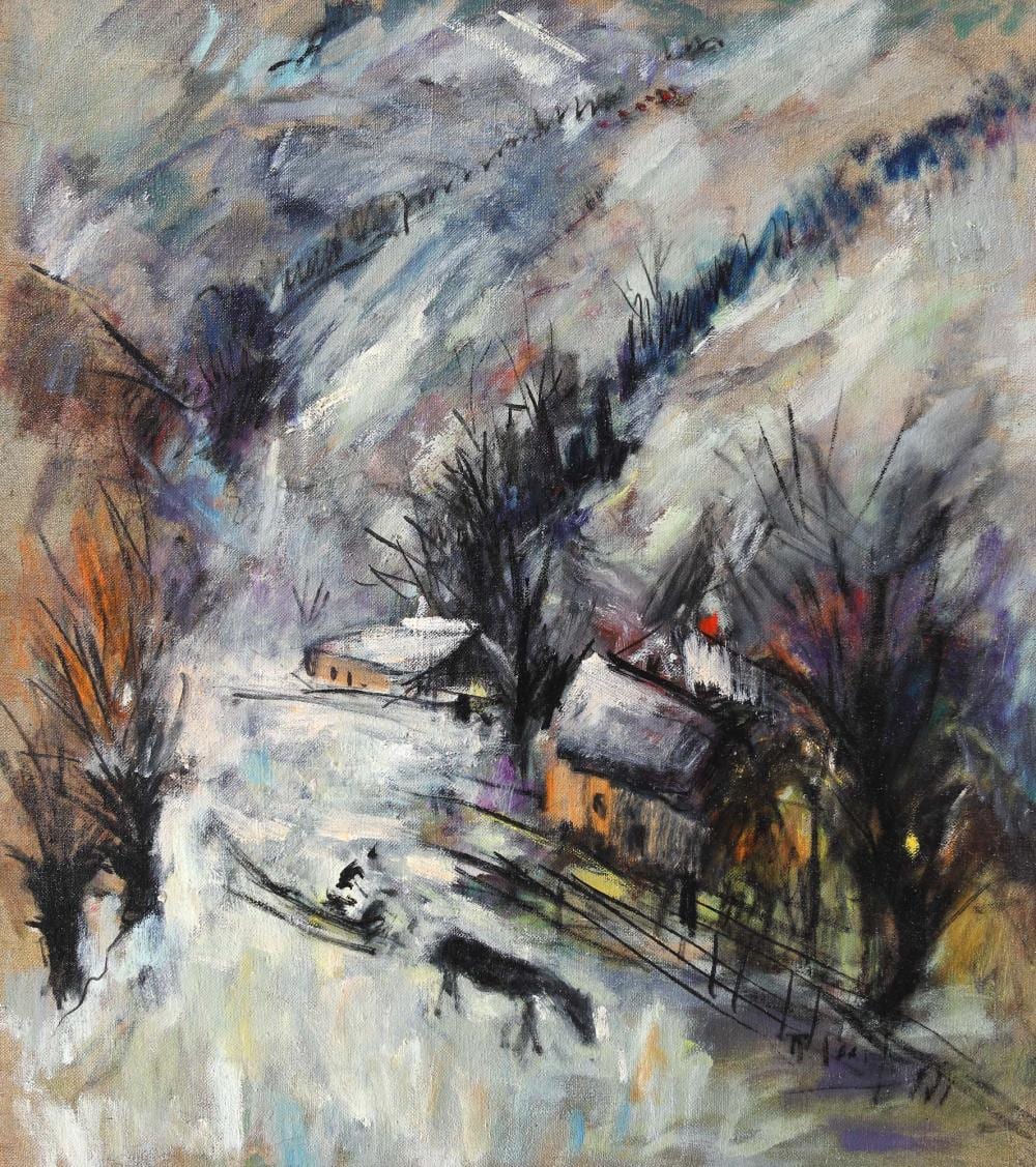 Iosif Rosenblut comparable auction result: iosif rosenblut winter