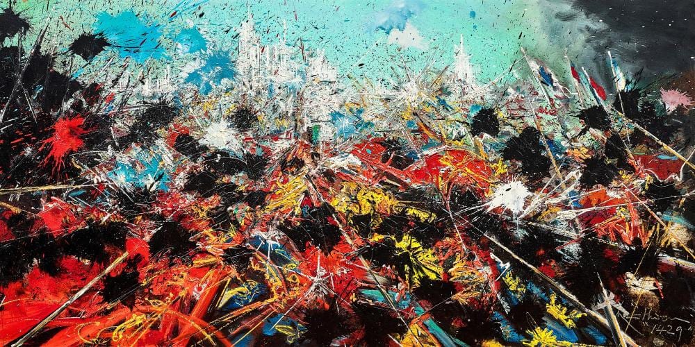 Georges Mathieu 喬治・馬修 - 1429 comparable sale