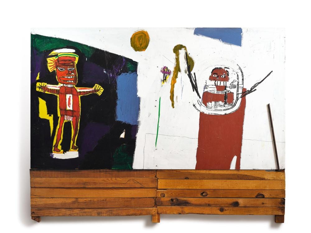 Jean-Michel Basquiat 尚・米榭・巴斯基亞 - Water-Worshipper 致水神 comparable sale