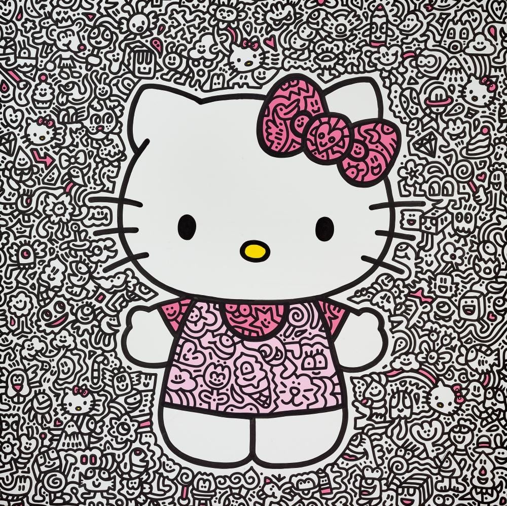 Mr Doodle - Big Kitty 大貓 comparable sale