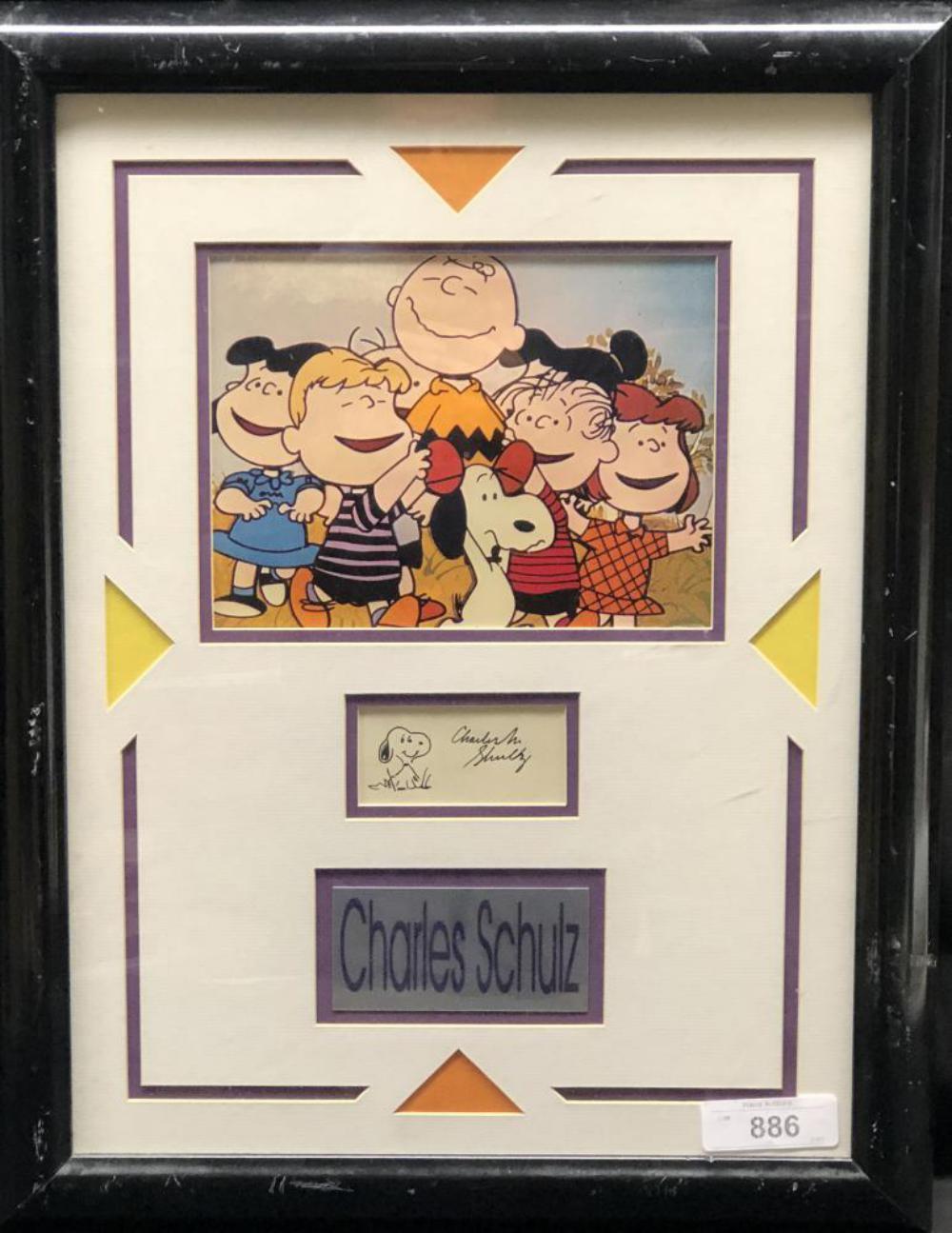 Charles Schulz Original Snoopy Drawing Signed sold by Weiss Auctions, lot 886 — auction record photograph