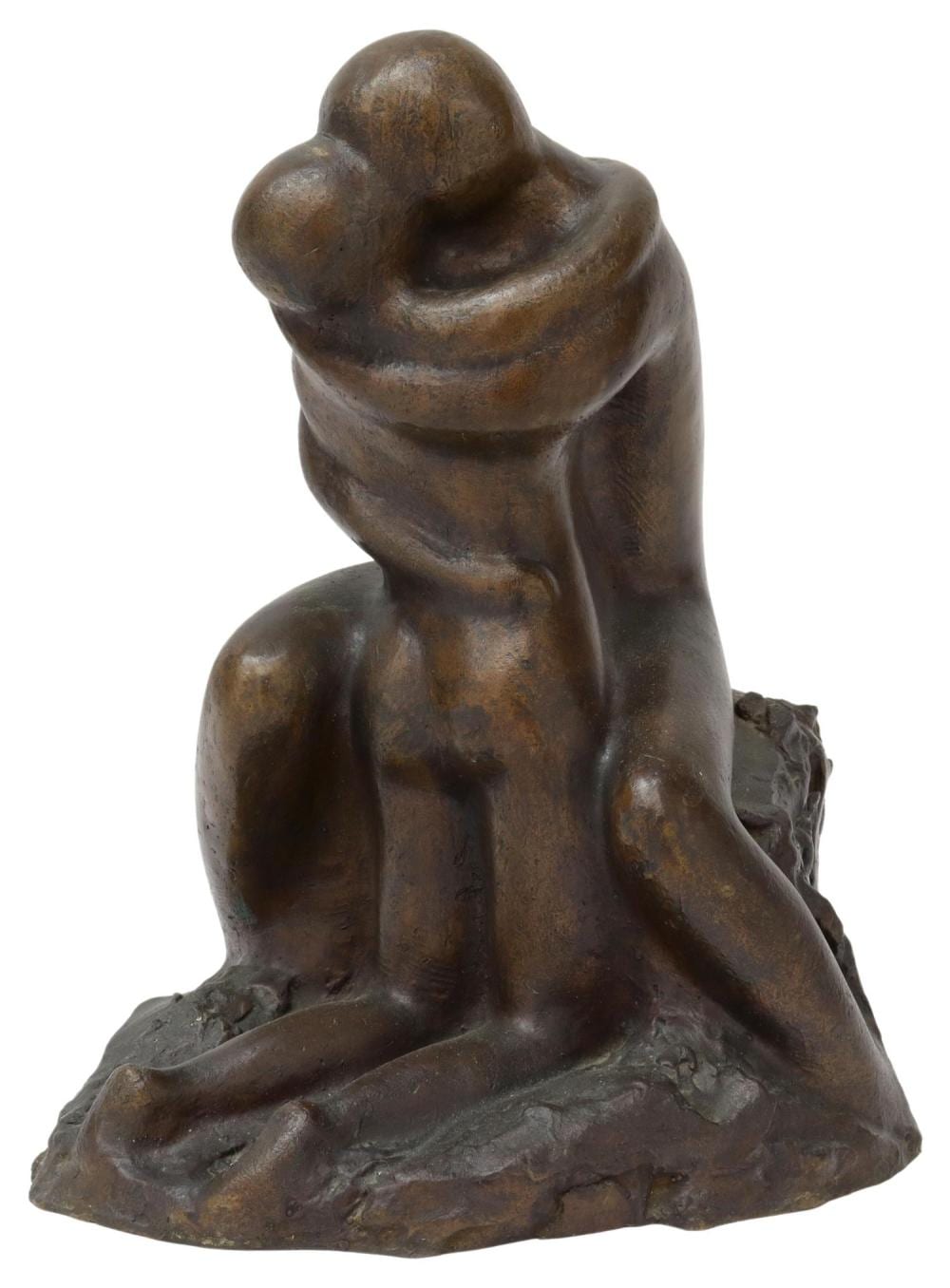 Carol Miller comparable auction result: carol miller b 1933 bronze sculpture embrace