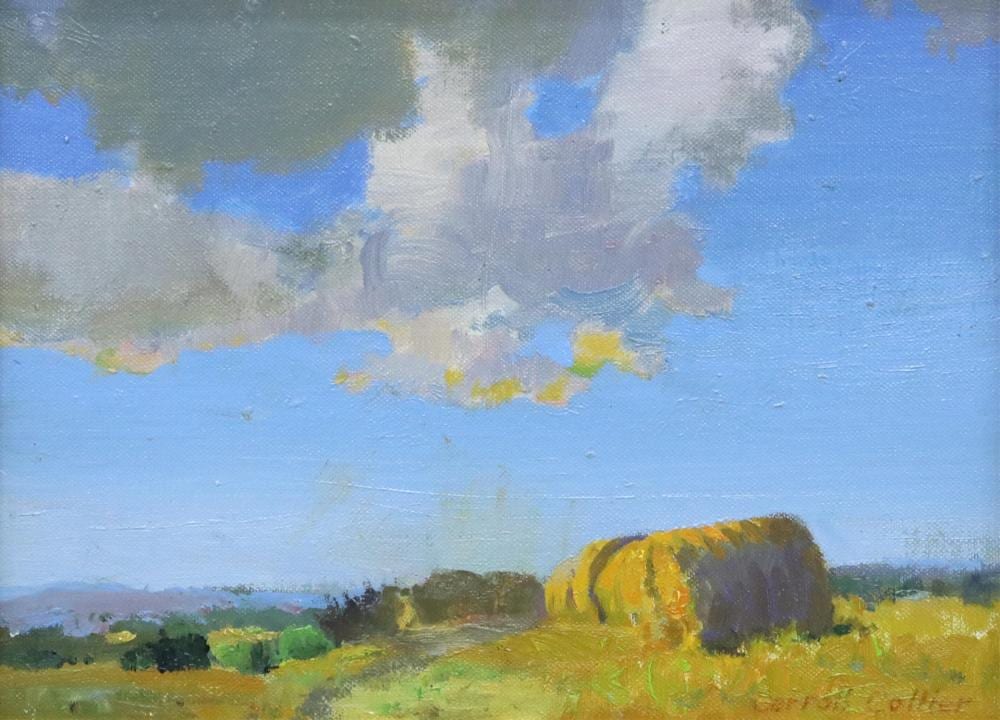 carroll collier tx 1923 2017 hay bales 9 x 12 · Austin Auction Gallery · 2022-05-14 Carroll Collier comparable auction result: carroll collier tx 1923 2017 hay bales 9 x 12