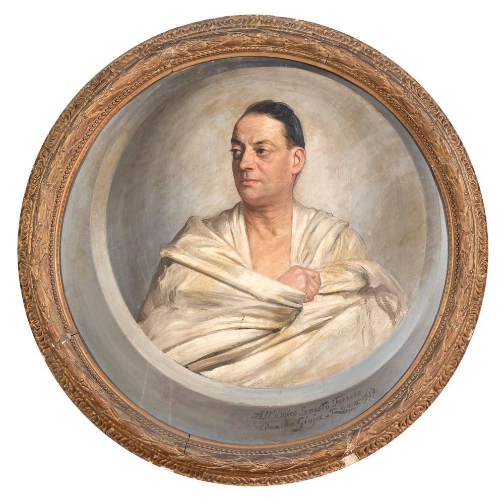 oil painting by edoardo gioia · Casa d'Aste Babuino · 2022-05-05 Edoardo Gioja comparable auction result: oil painting by edoardo gioia
