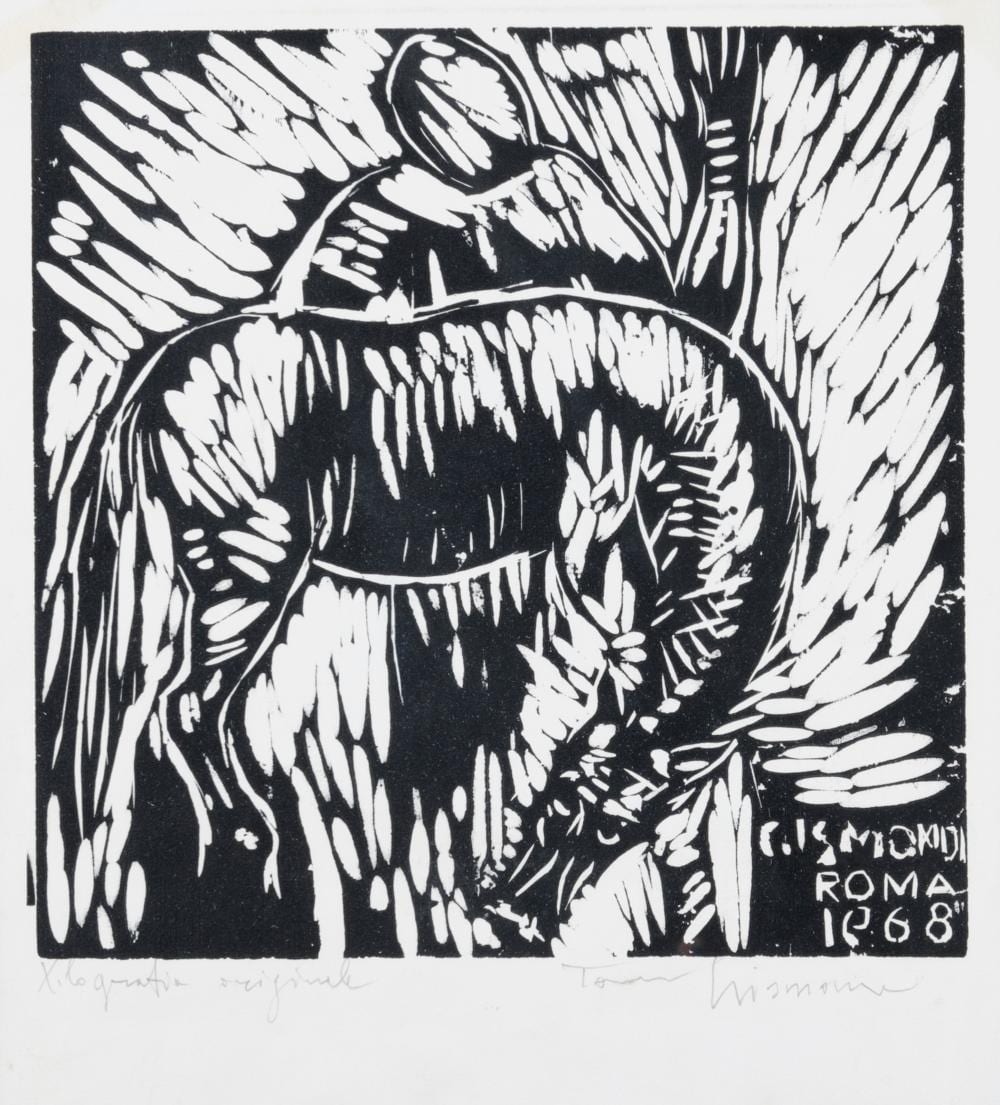 Tommaso Gismondi comparable auction result: woodcut by tommaso gismondi