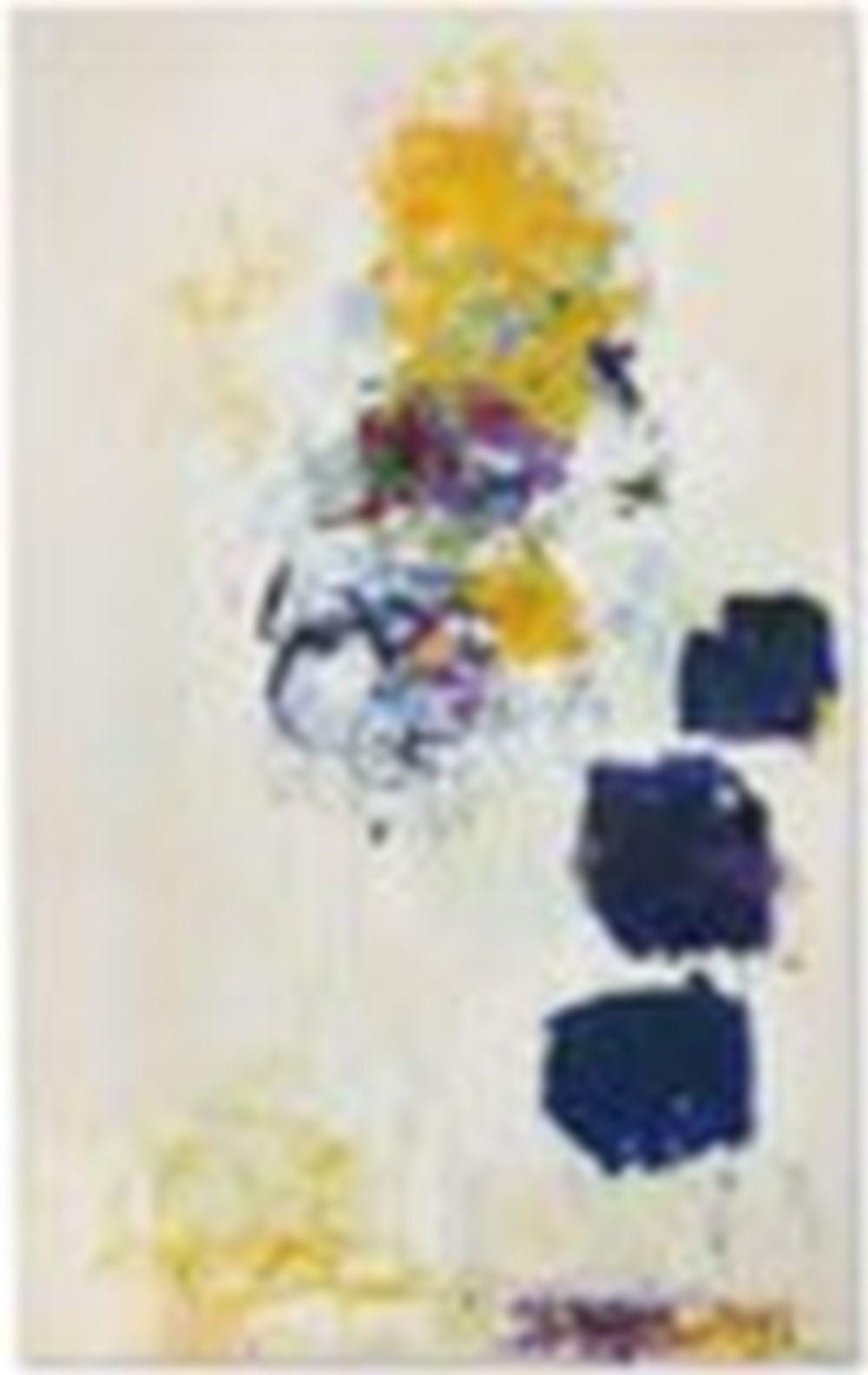 Joan Mitchell (1925-1992) Untitled oil on canvas 102 x 63 in. (259.1 x 160 comparable sale
