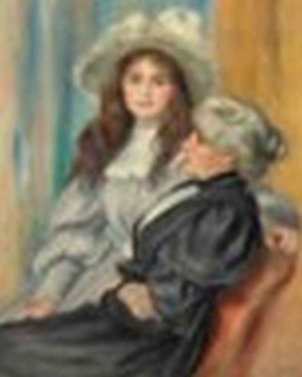 Pierre-Auguste Renoir (1841-1919) Berthe Morisot et sa fille, Julie Manet o comparable sale