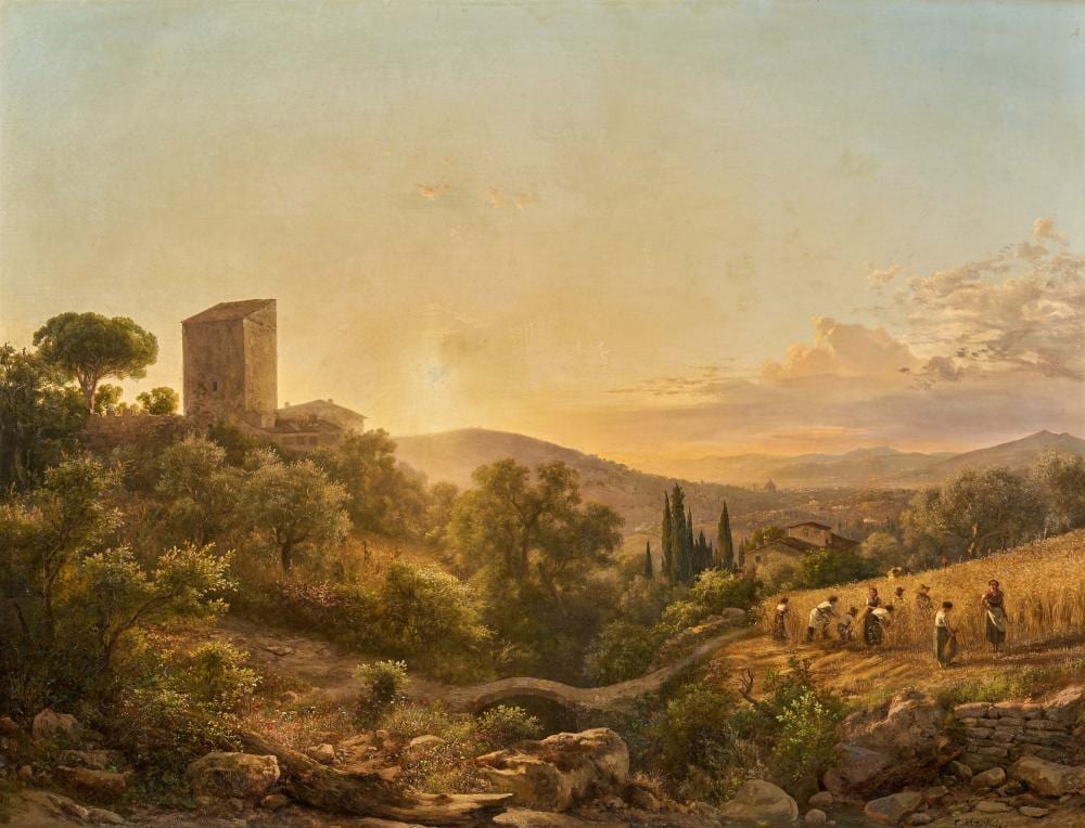 Karóly (1822) Markó comparable auction result: in the toscana