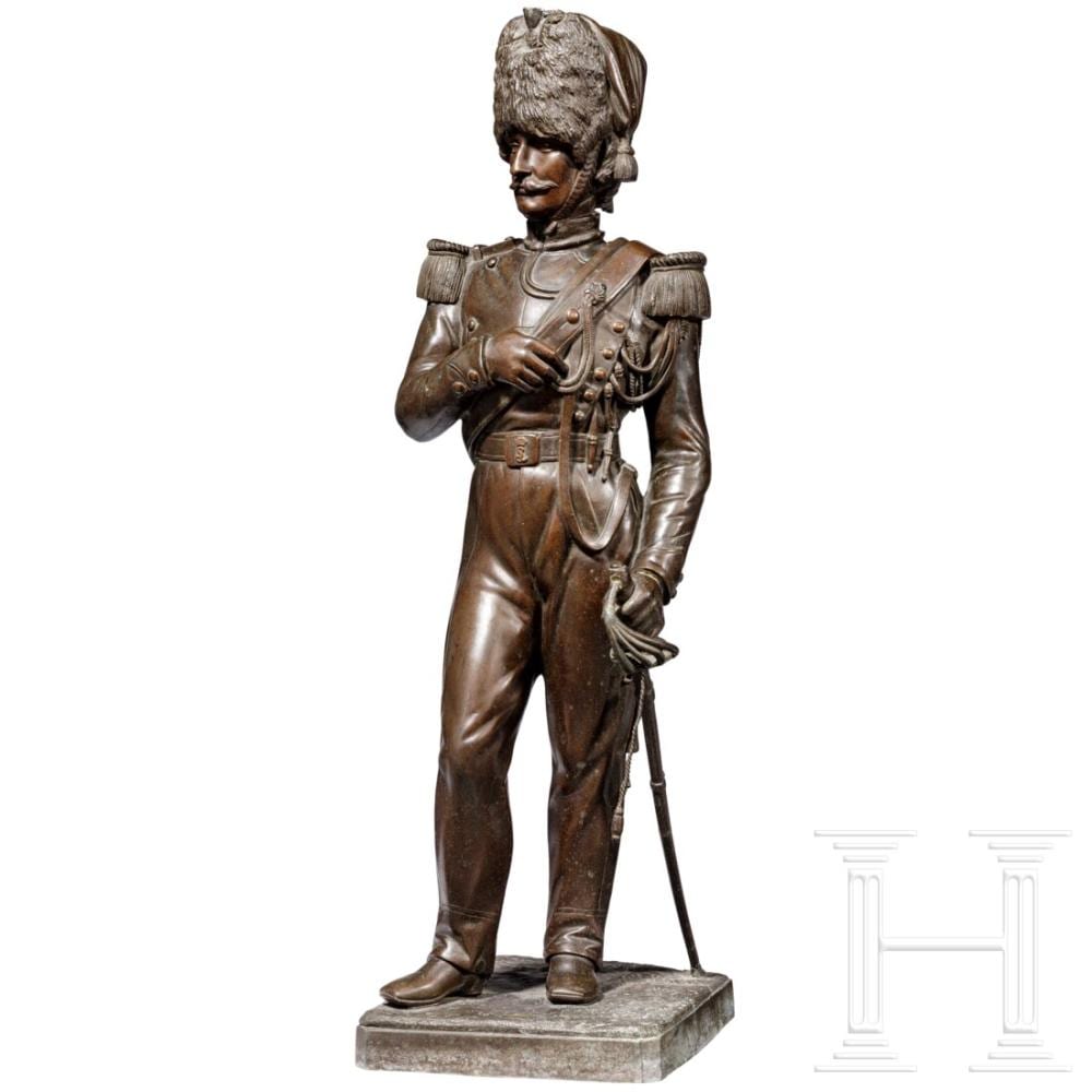 Jan Jozef Jacquet comparable auction result: jan jozef jaquet 1822 1898 officer of r giment des guides
