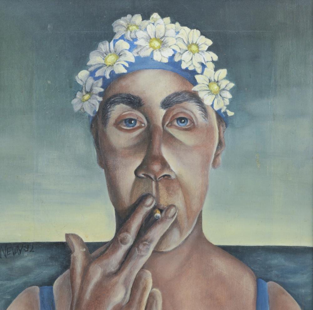 Heather Nevay comparable auction result: heather nevay british born 1965 feel the benefit 30 7 x 29 9 cm 12 1 16 x 11 3 4 in