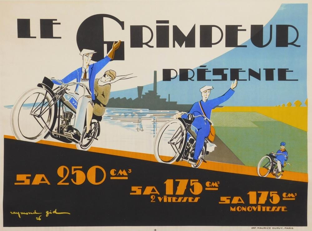 raymond gid lithographic poster · Rachel Davis Fine Arts · 2022-05-14 Raymond Gid comparable auction result: raymond gid lithographic poster