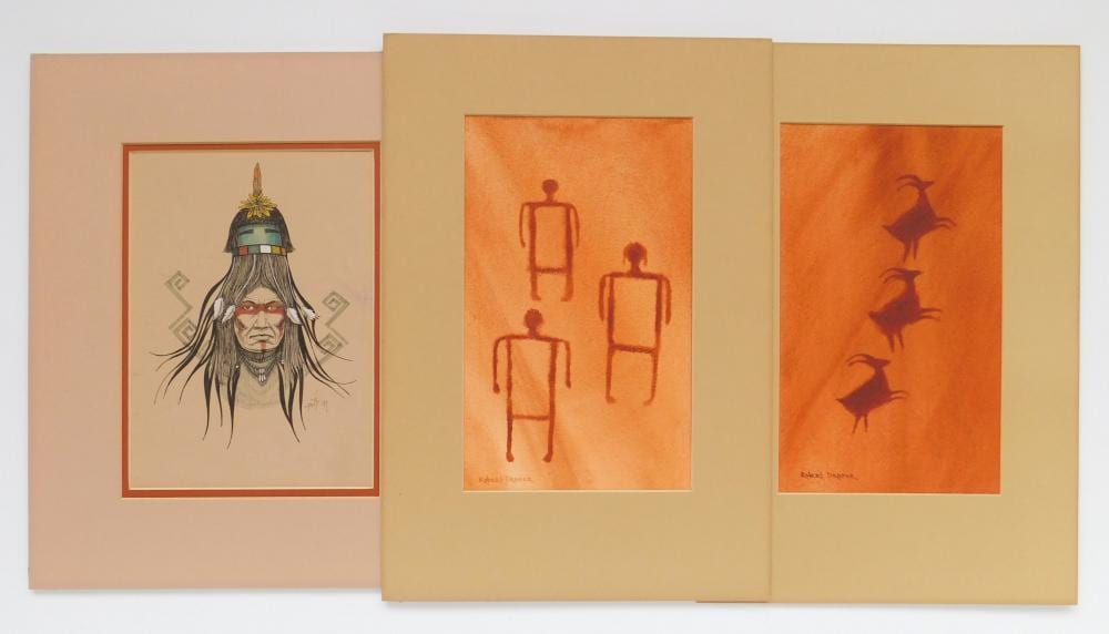 2 robert draper watercolors · Rachel Davis Fine Arts · 2022-05-14 Robert Draper comparable auction result: 2 robert draper watercolors