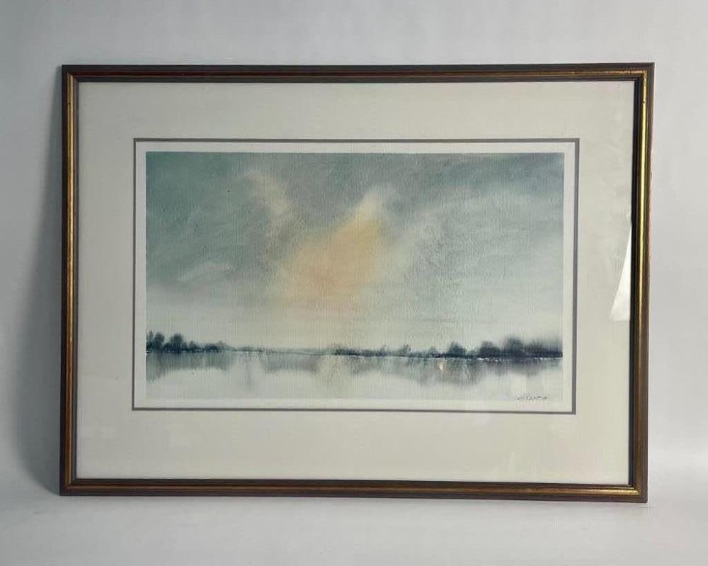 Lance Chadd comparable auction result: lance chadd born 1954 stormy skies 1987