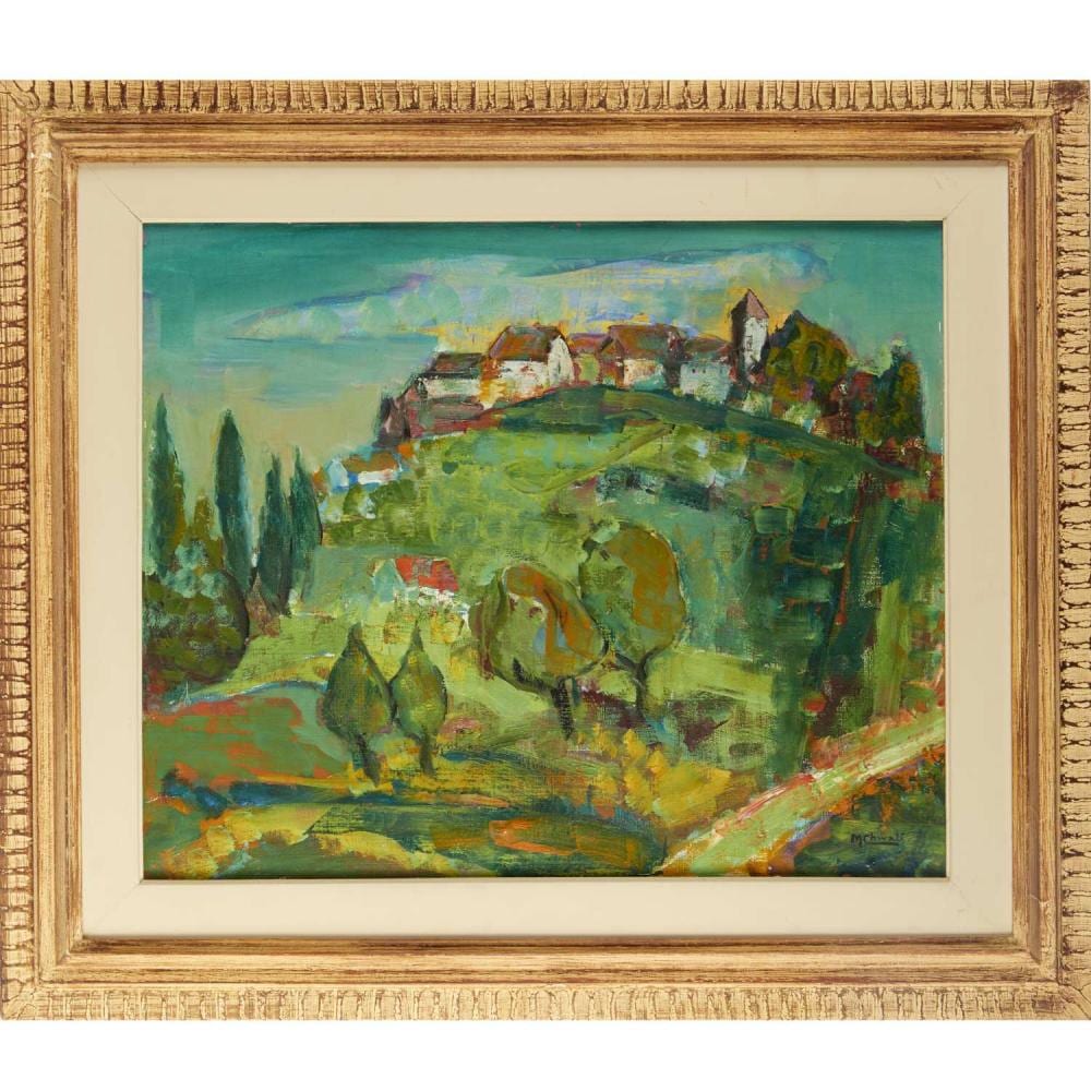 Molli Chwat comparable auction result: molli chwat oil on canvas