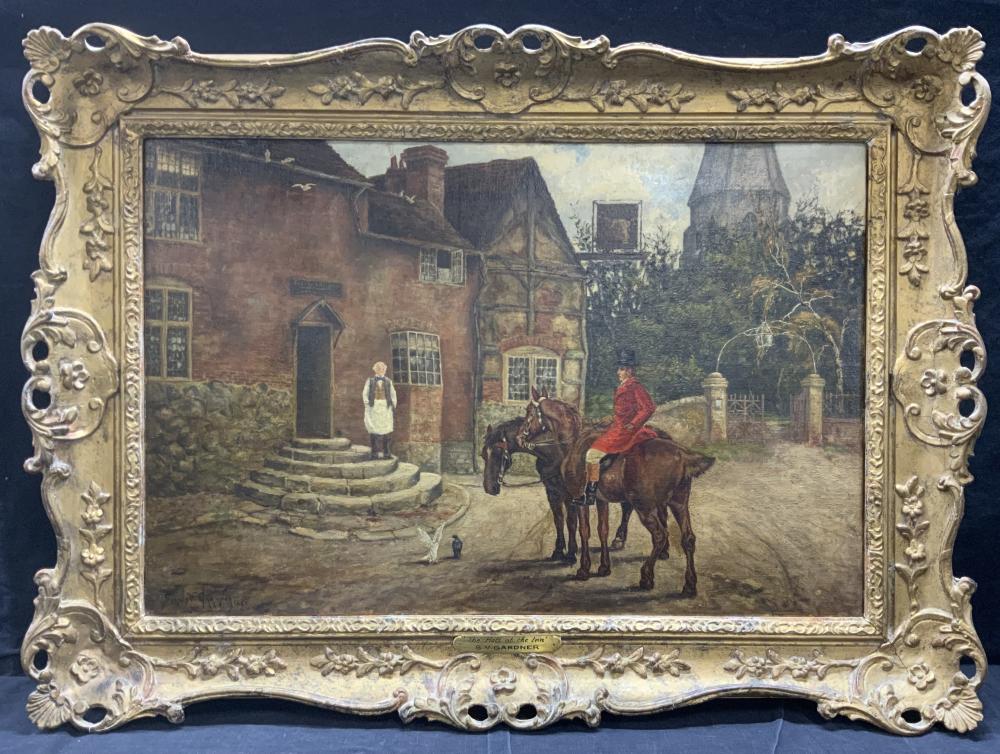 Sidney Gardner comparable auction result: sidney v gardner signed oil on canvas c 1890