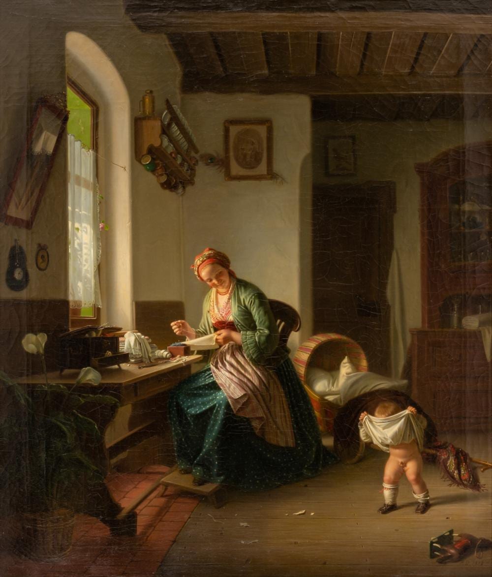 Anton Dieffenbach comparable auction result: anton heinrich dieffenbach 1831 1914