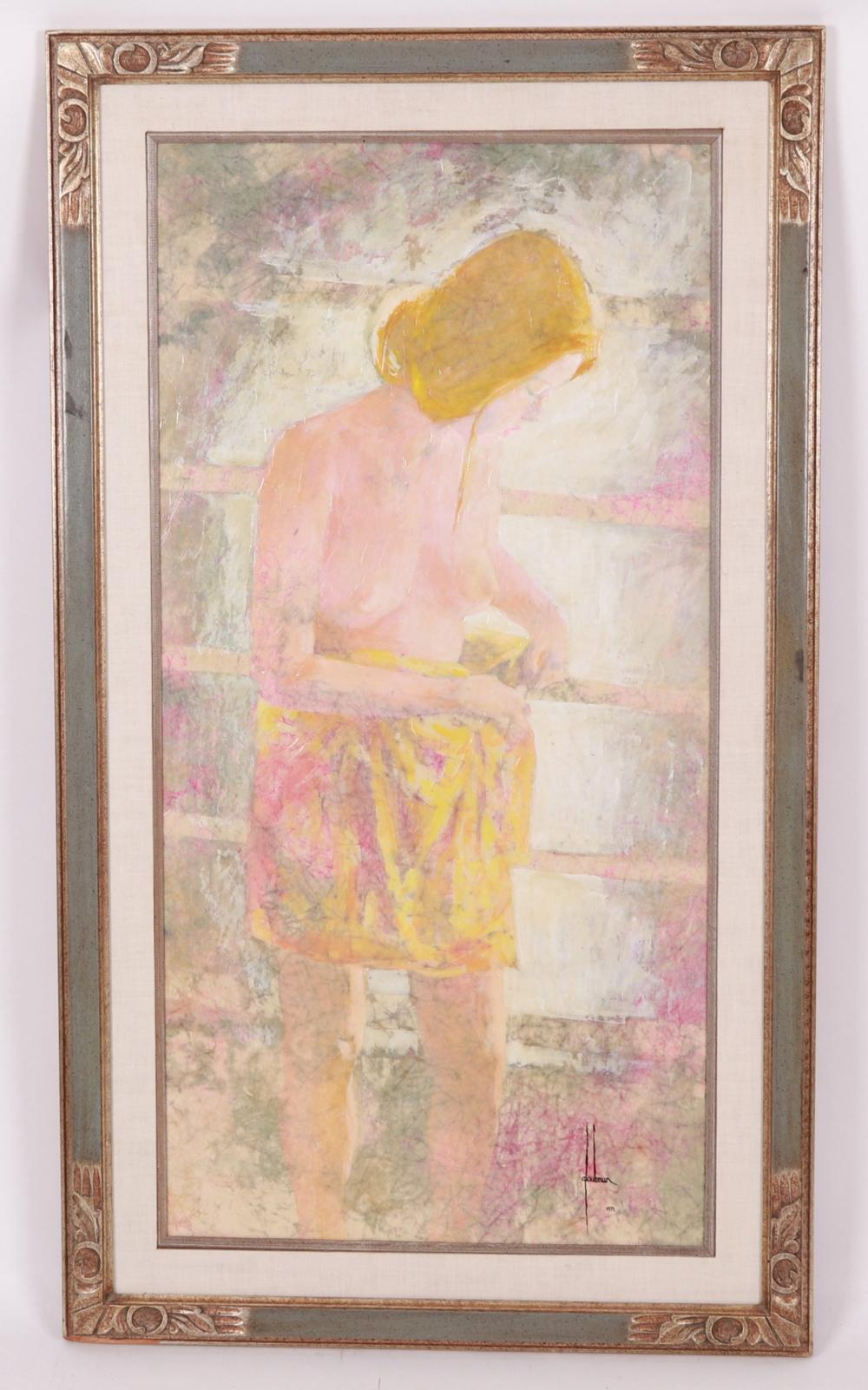 Edna Glaubman comparable auction result: edna glaubman american 1919 1986 nude