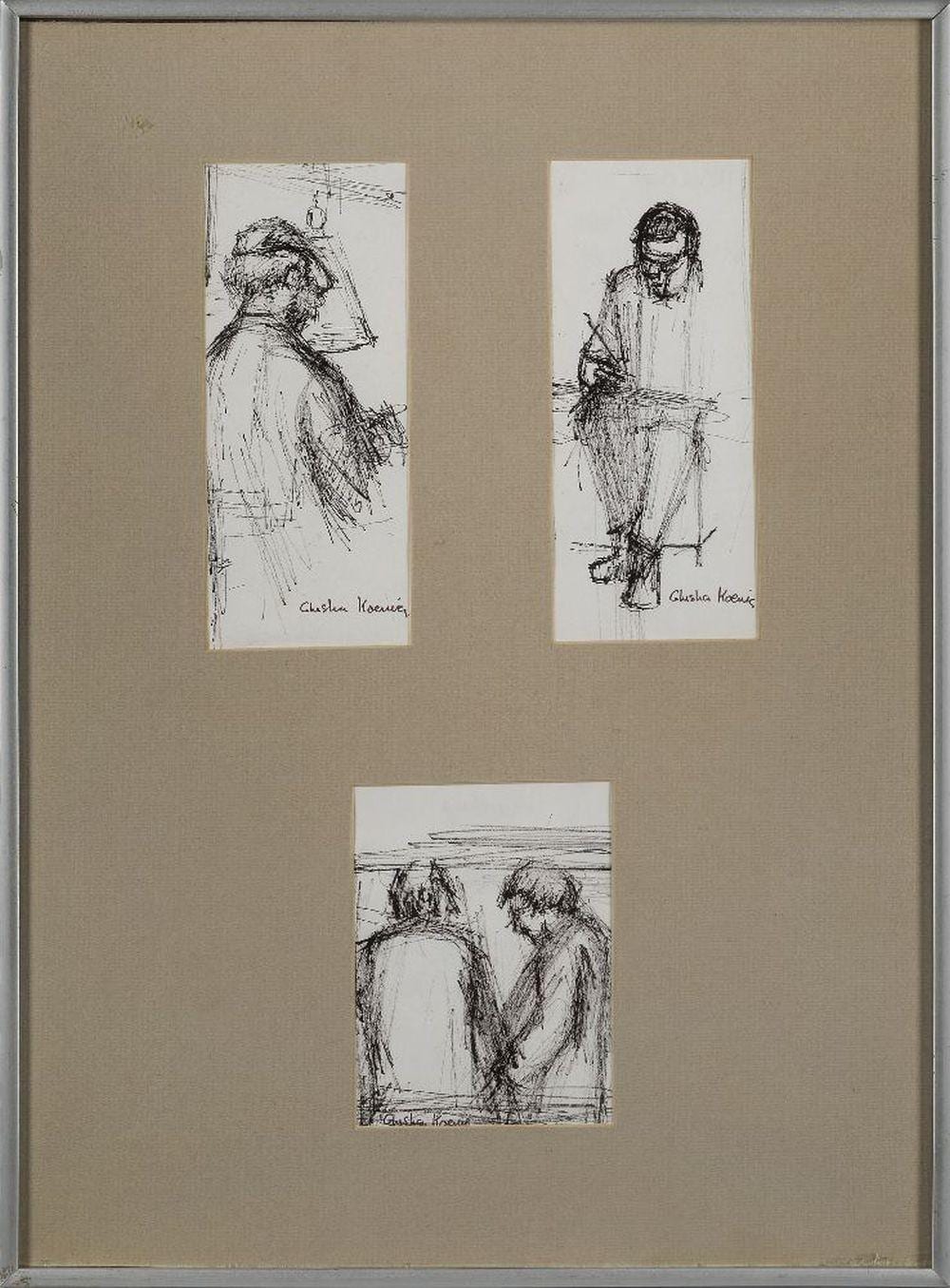 Ghisha Koenig comparable auction result: ghisha koenig british 1921 1993