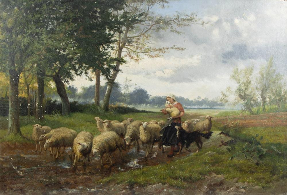 Jean-Baptiste van Leemputten comparable auction result: jean baptiste van leemputten 1831 1924