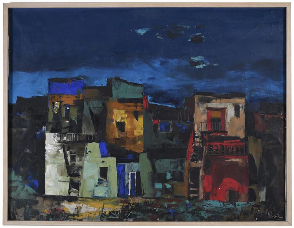 Miquel Ibarz comparable auction result: miguel ibarz 1920 1987 pueblo