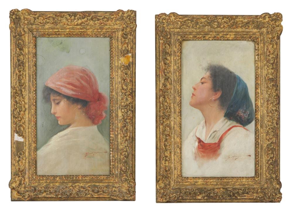 Eduardo A. MacEntyre comparable auction result: eduardo edoardo forlenza 1861 1934 two works