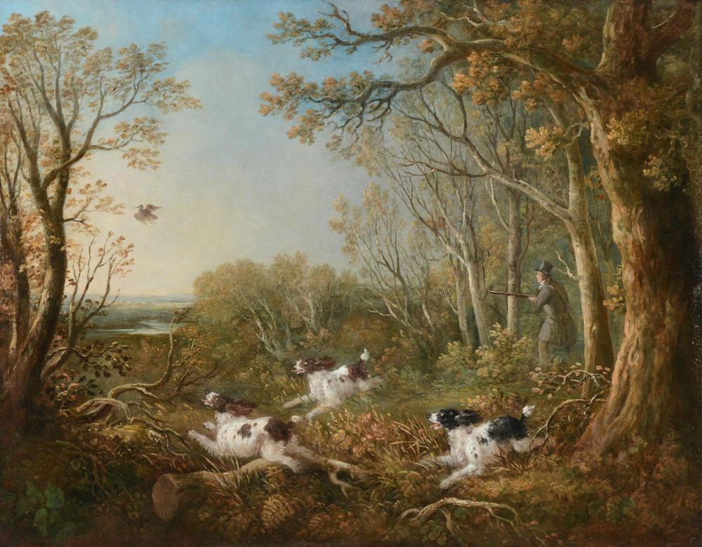S. J. E. Jones comparable auction result: samuel john egbert jones british 1797 1861 woodcock shooting