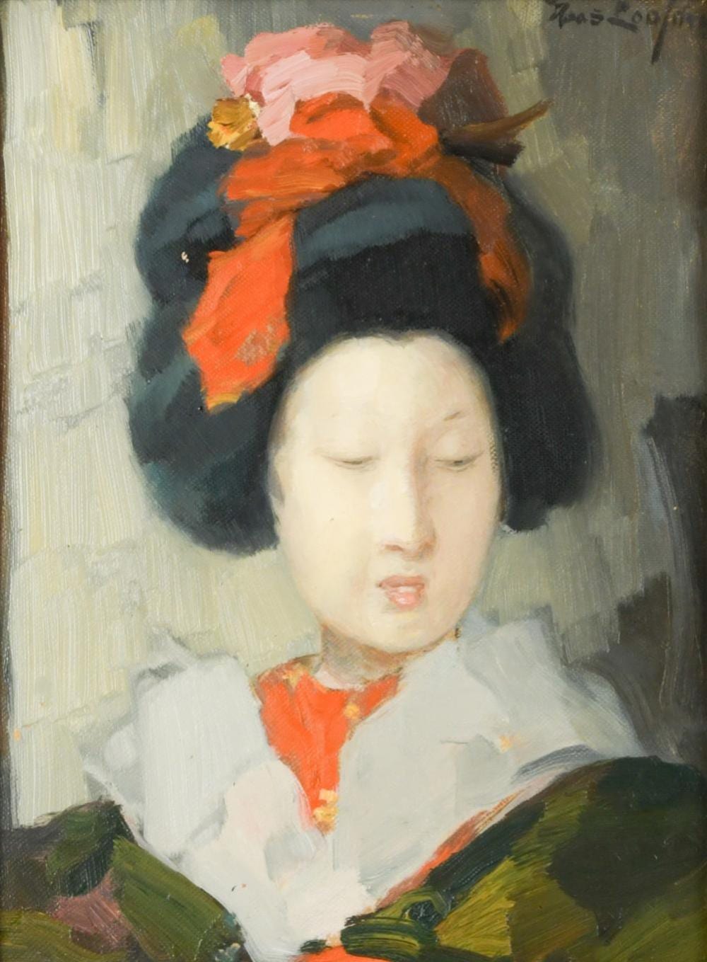 Hans Looschen comparable auction result: hans looschen german 1859 1923